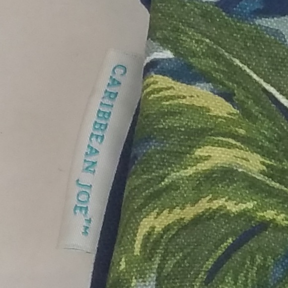 Caribbean Joe Canvas Tropical Crossbody Bag EUC - Picture 8 of 9